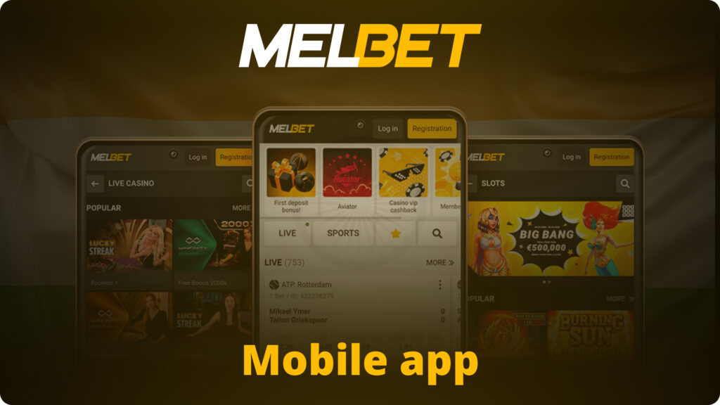 Download Melbet app for Android and iOS in India