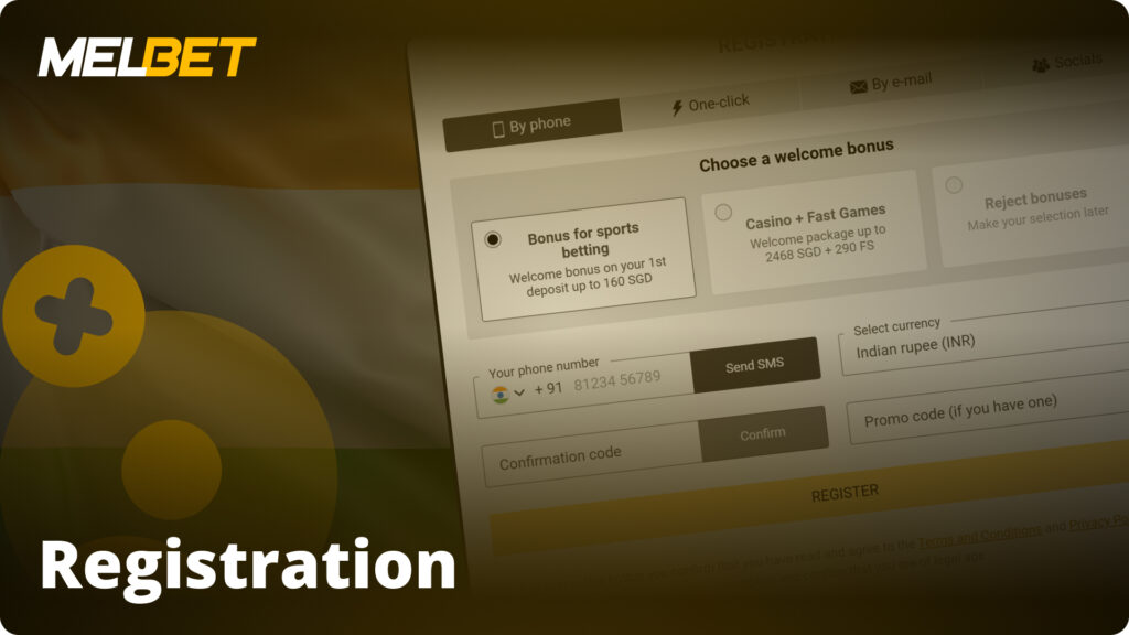 Melbet registration guide for Indian players